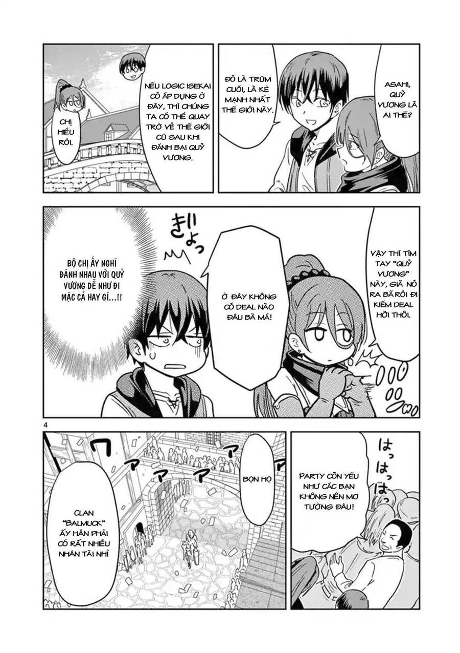 Chuyển Sinh Cùng Bà Chị Đấm Phát Chết Luôn Chapter 5 - 4