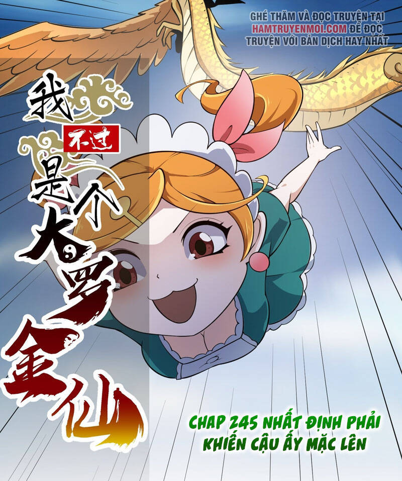 Ta Chẳng Qua Là Một Đại La Kim Tiên Chapter 245 - 1