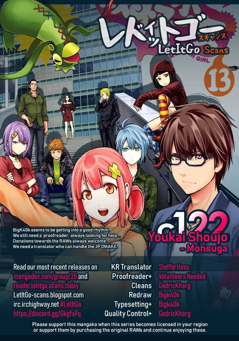 Youkai Shoujo - Monsuga Chapter 122 - 1