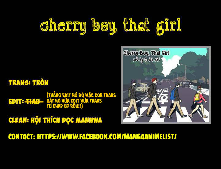 Cherry Boy, That Girl Chapter 91 - 1