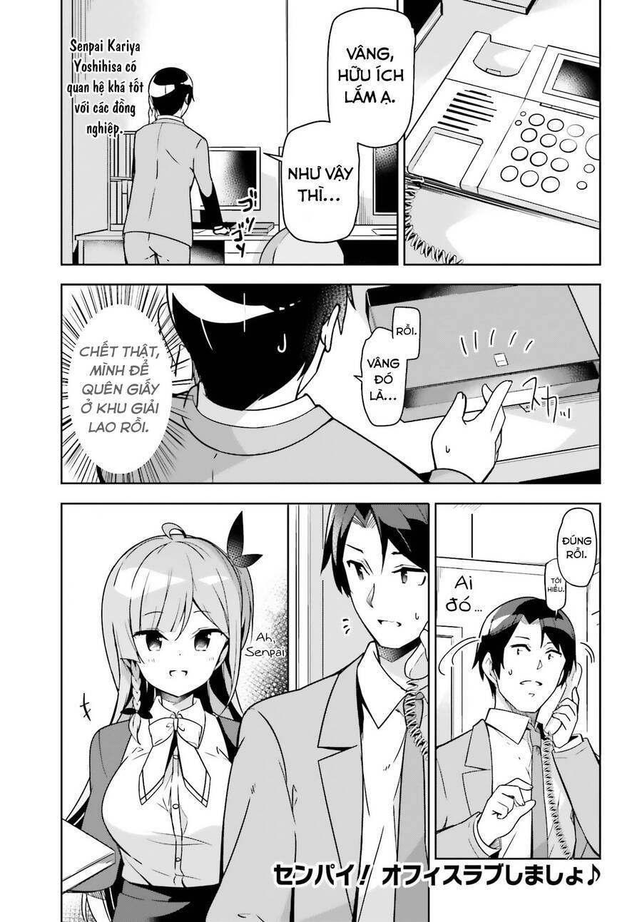 Senpai! Let's Have An Office Romance Chapter 5.1 - 2