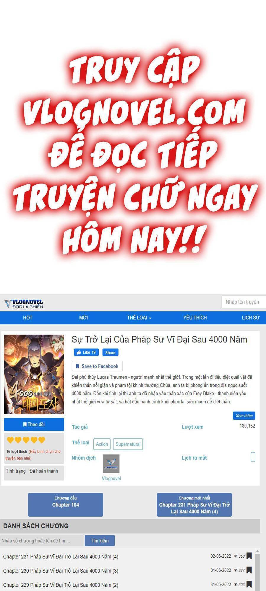 Sự Trở Lại Của Pháp Sư Vĩ Đại Sau 4000 Năm Chapter 132 - 1