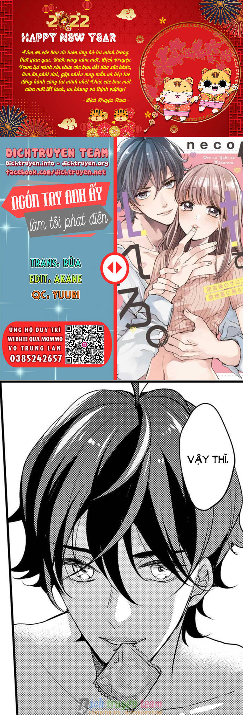 Ngón Tay Anh Ấy Làm Tôi Phát Điên Chapter 80 - 1