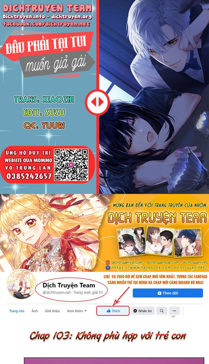 Đâu Phải Tại Tui Muốn Giả Gái Chapter 103 - 1