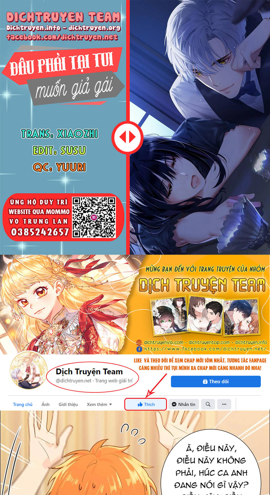 Đâu Phải Tại Tui Muốn Giả Gái Chapter 101 - 1