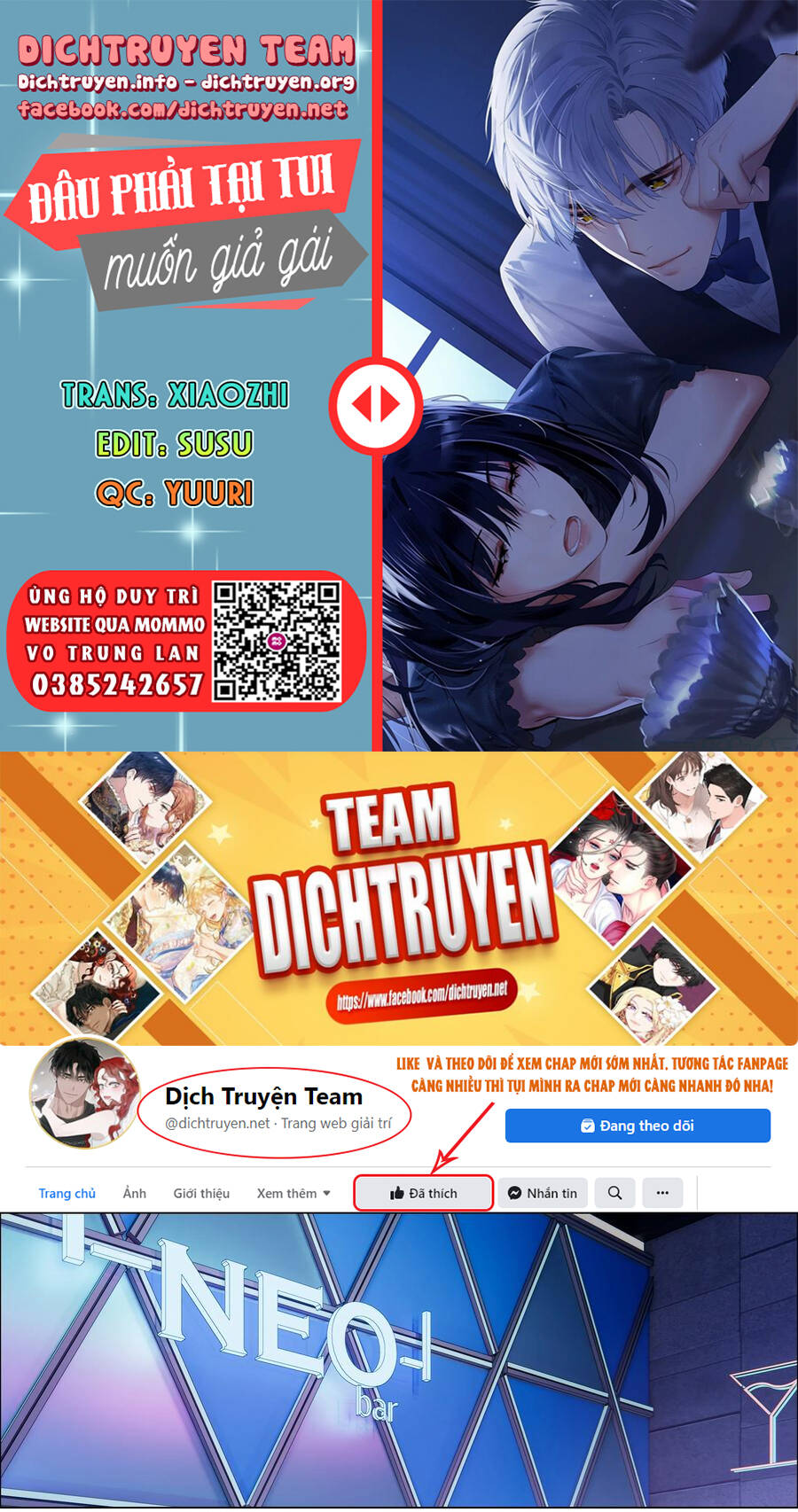 Đâu Phải Tại Tui Muốn Giả Gái Chapter 93 - 1