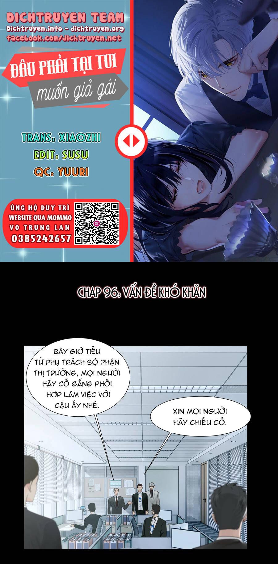 Đâu Phải Tại Tui Muốn Giả Gái Chapter 96 - 1