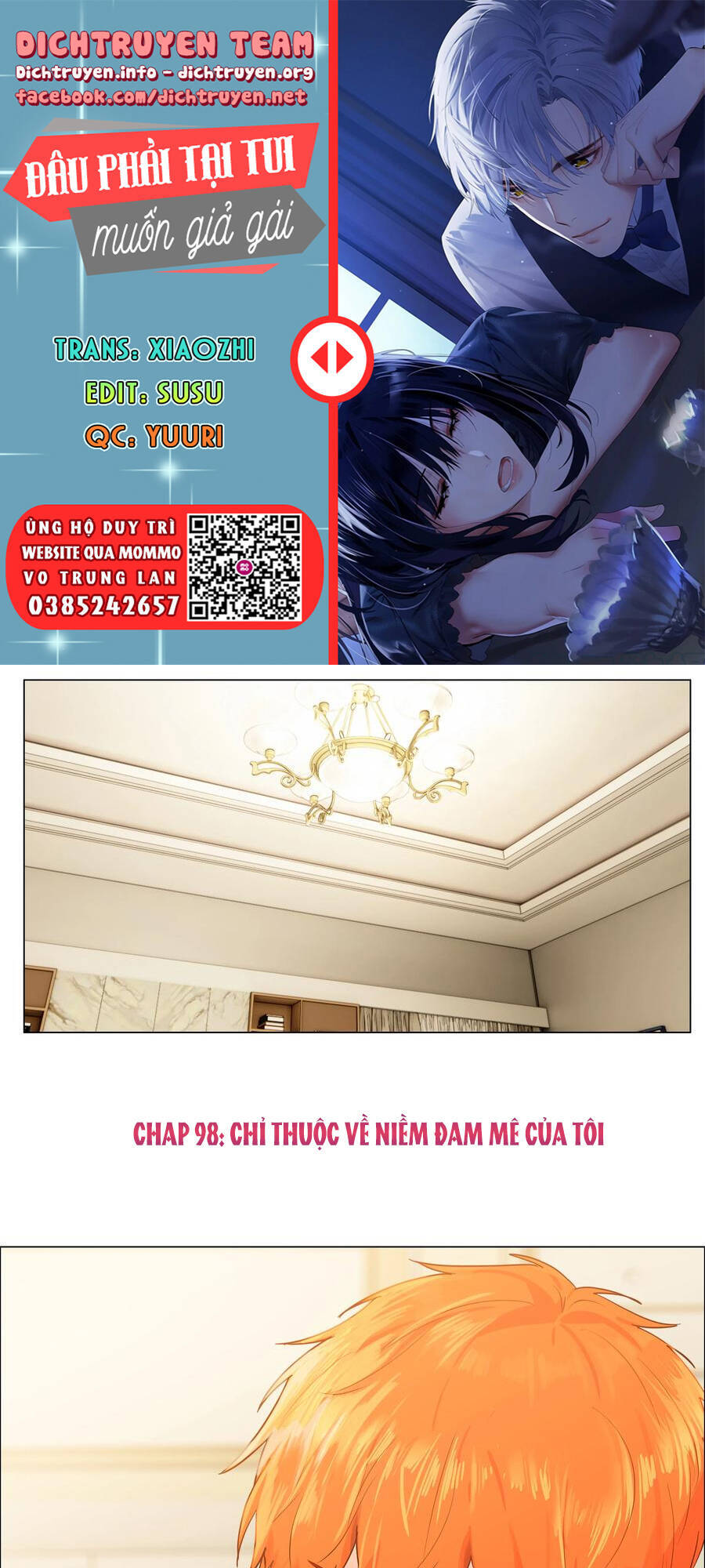 Đâu Phải Tại Tui Muốn Giả Gái Chapter 98 - 1