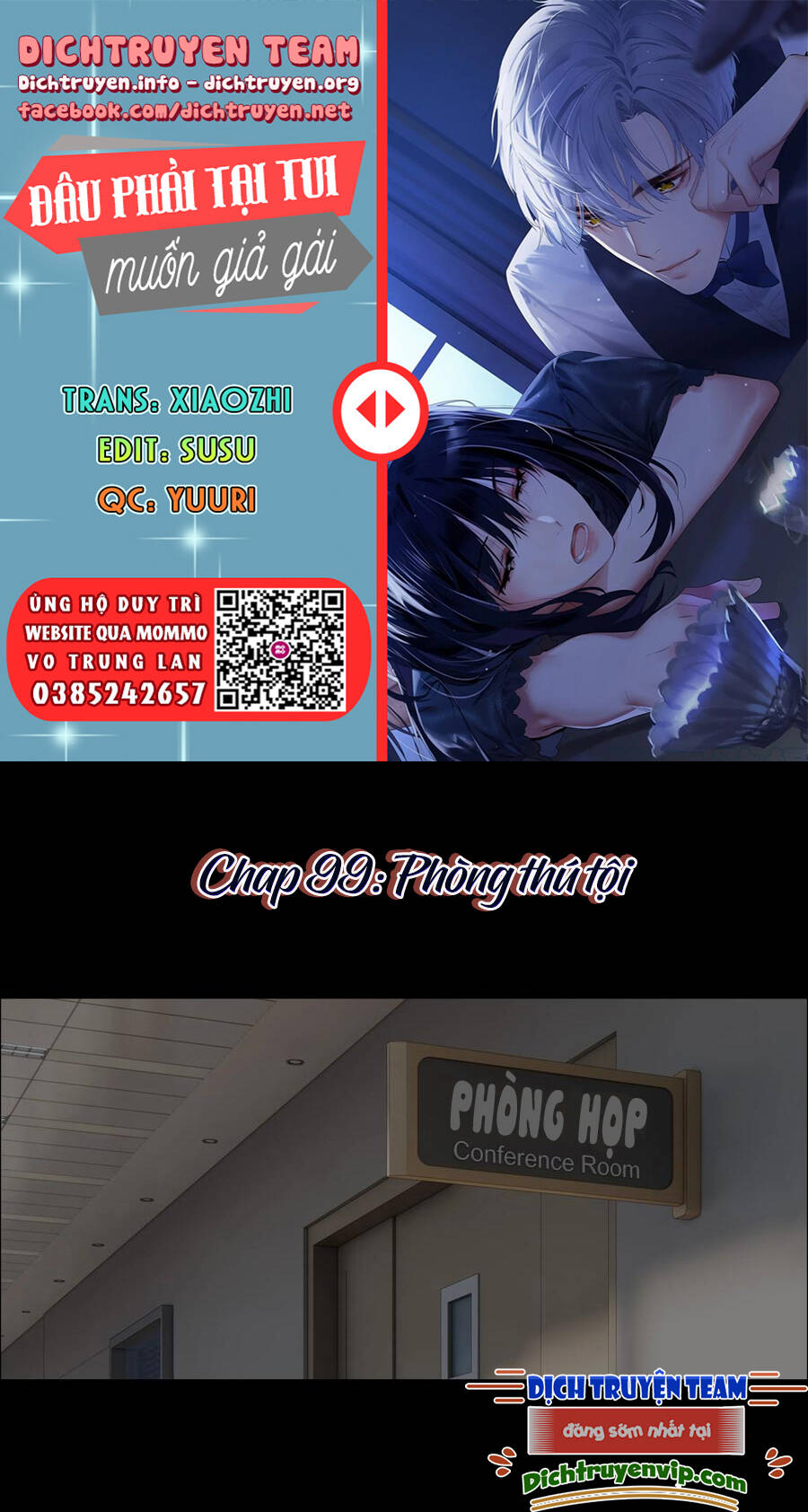 Đâu Phải Tại Tui Muốn Giả Gái Chapter 99 - 1