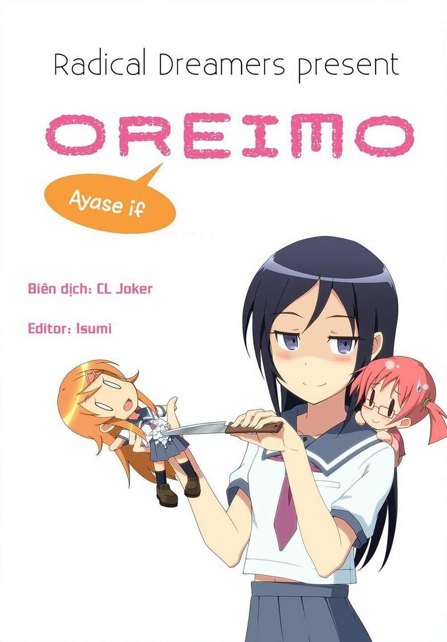 Em Gái Tôi Không Thể Nào Dễ Thương Đến Vậy. Ayase If Chapter 3.1 - 23