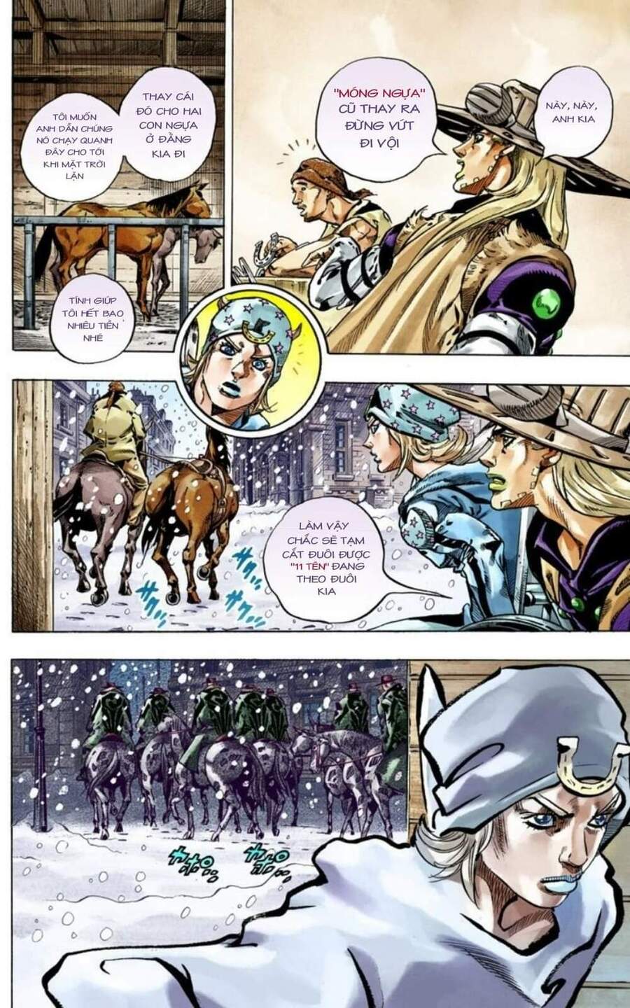 Cuộc Phiêu Lưu Bí Ẩn Phần 7: Steel Ball Run Chapter 46 - 16