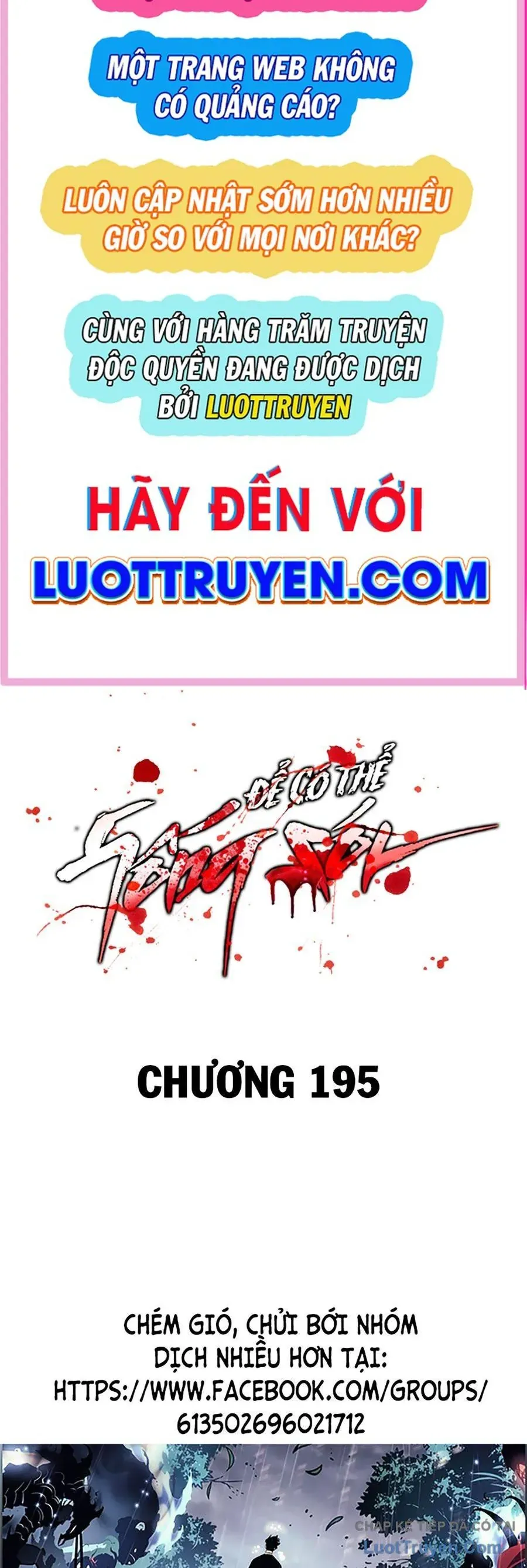 Để Có Thể Sống Sót Chapter 195 - 2