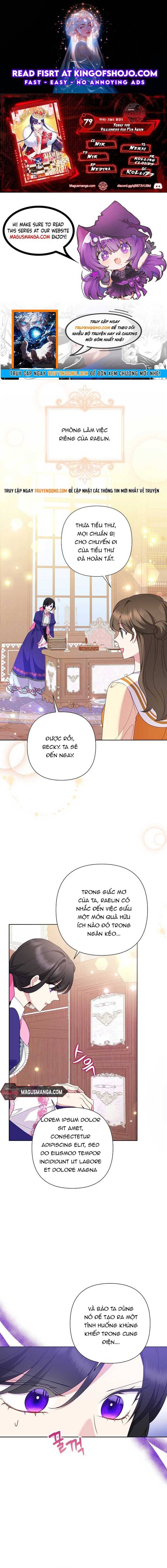 Cuộc Sống Vui Vẻ Của Ác Nữ Chapter 79 - 1