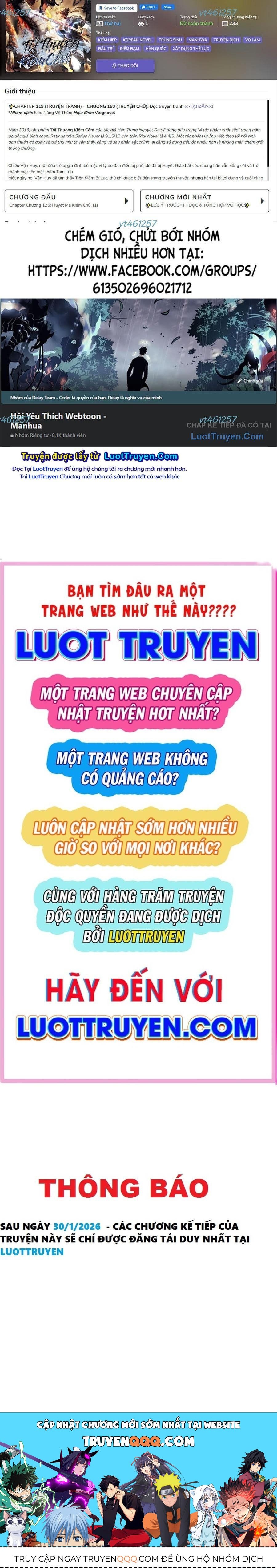 Cảm Kiếm Tuyệt Đối Chapter 172 - 123