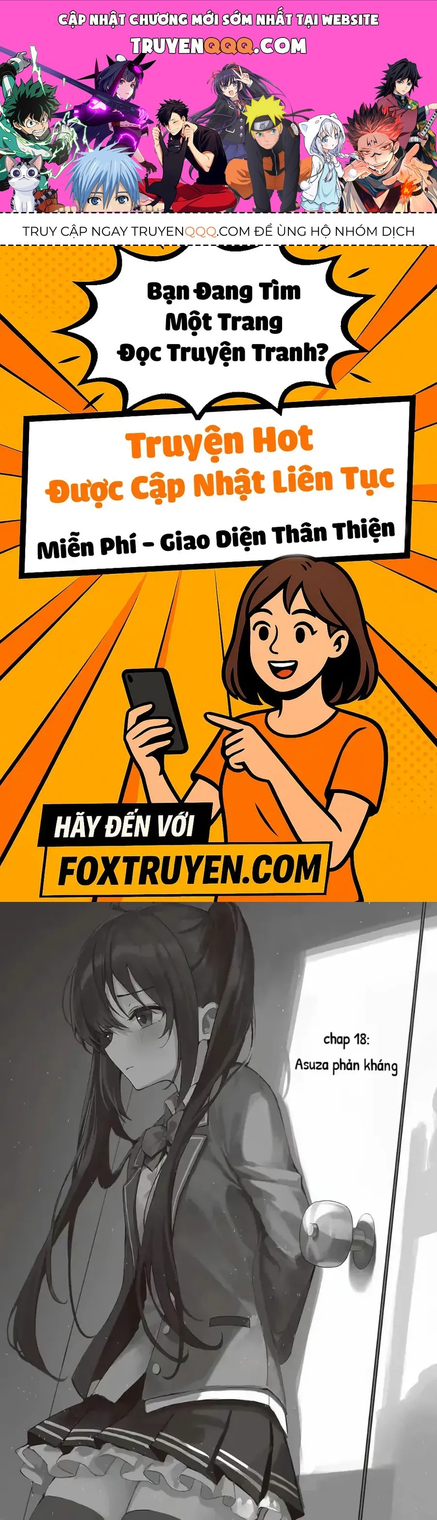 Shimotsuki-San Chỉ Thích Nhân Vật Nền Chapter 18 - 1