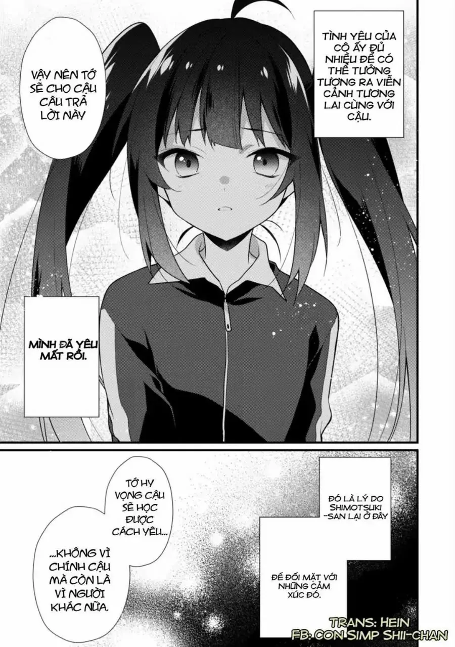 Shimotsuki-San Chỉ Thích Nhân Vật Nền Chapter 18 - 11