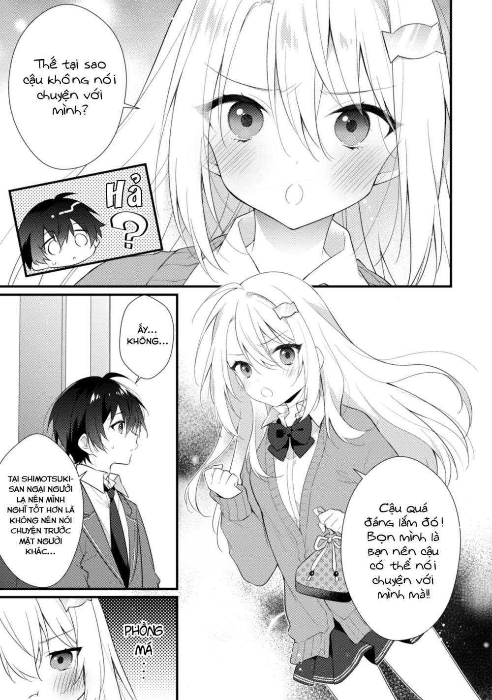 Shimotsuki-San Chỉ Thích Nhân Vật Nền Chapter 2.1 - 13