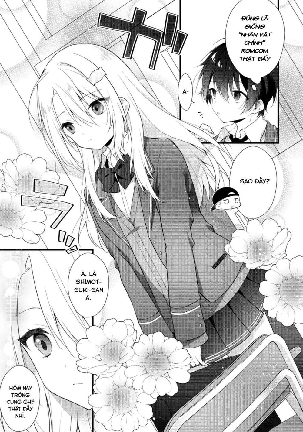 Shimotsuki-San Chỉ Thích Nhân Vật Nền Chapter 2.1 - 9