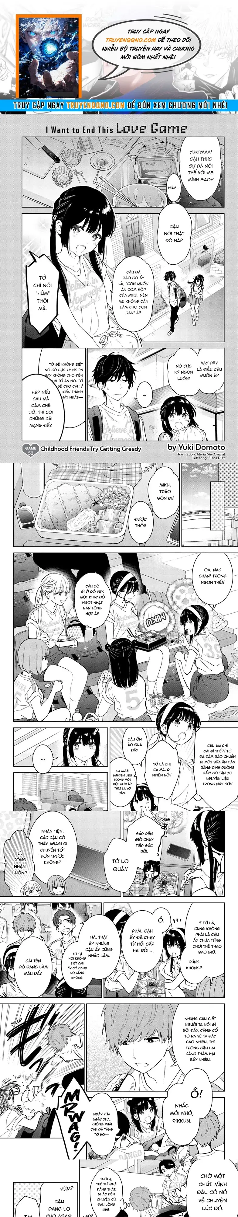 Aishiteru Game Wo Owarasetai Chapter 53 - 1