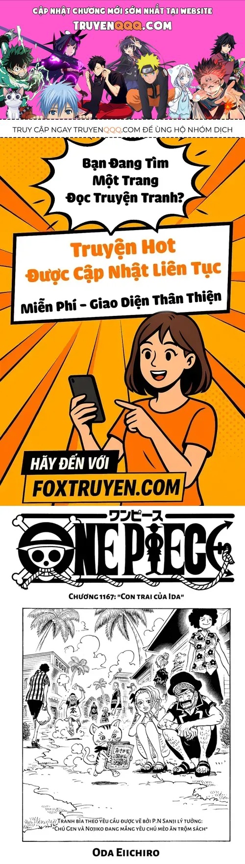 One Piece Chapter 1167 - 1