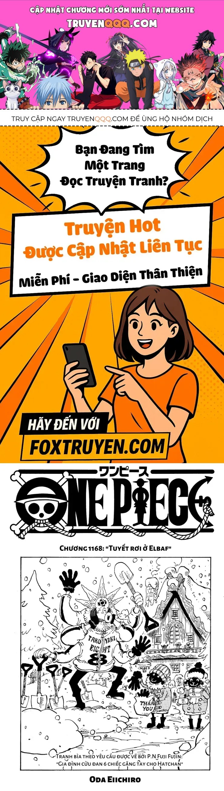 One Piece Chapter 1168 - 1