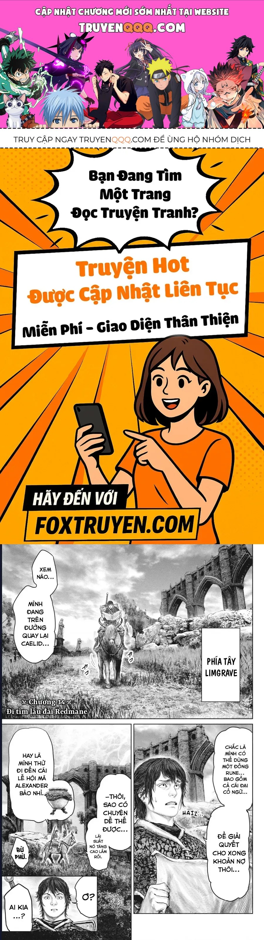 Elden Ring: Đường Đến Với Cây Erdtree. Chapter 34 - 1