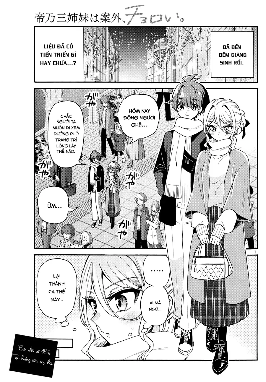 Ba Chị Em Nhà Mikadono Dễ Đối Phó Thật Đấy Chapter 184 - 3