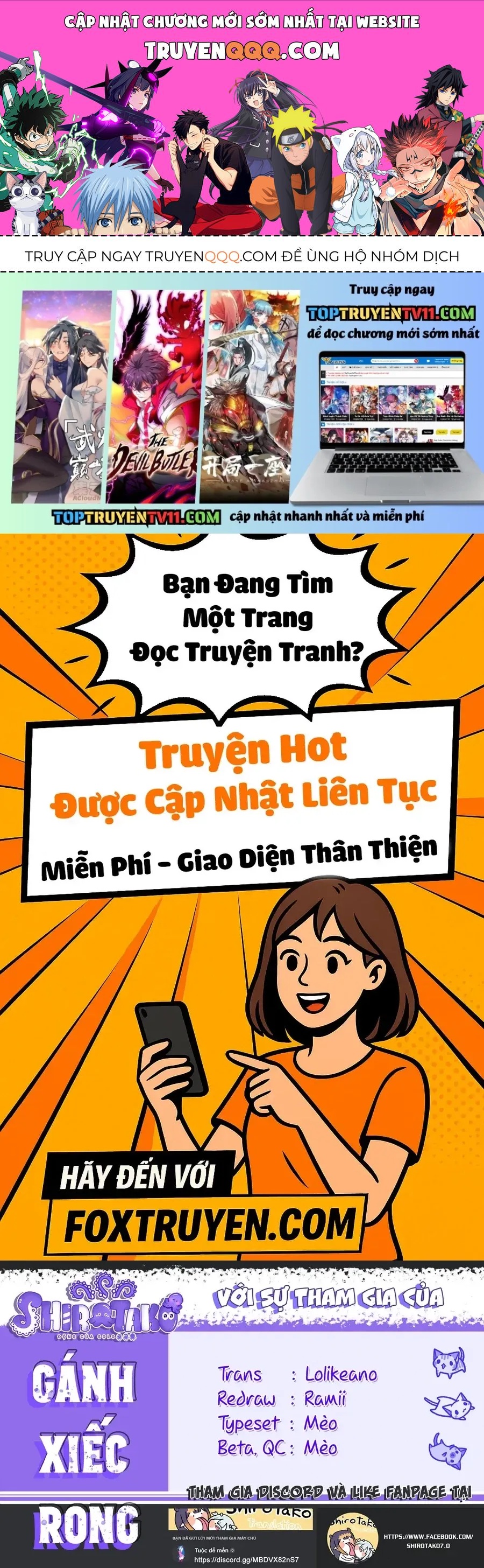 Ba Chị Em Nhà Mikadono Dễ Đối Phó Thật Đấy Chapter 185 - 1