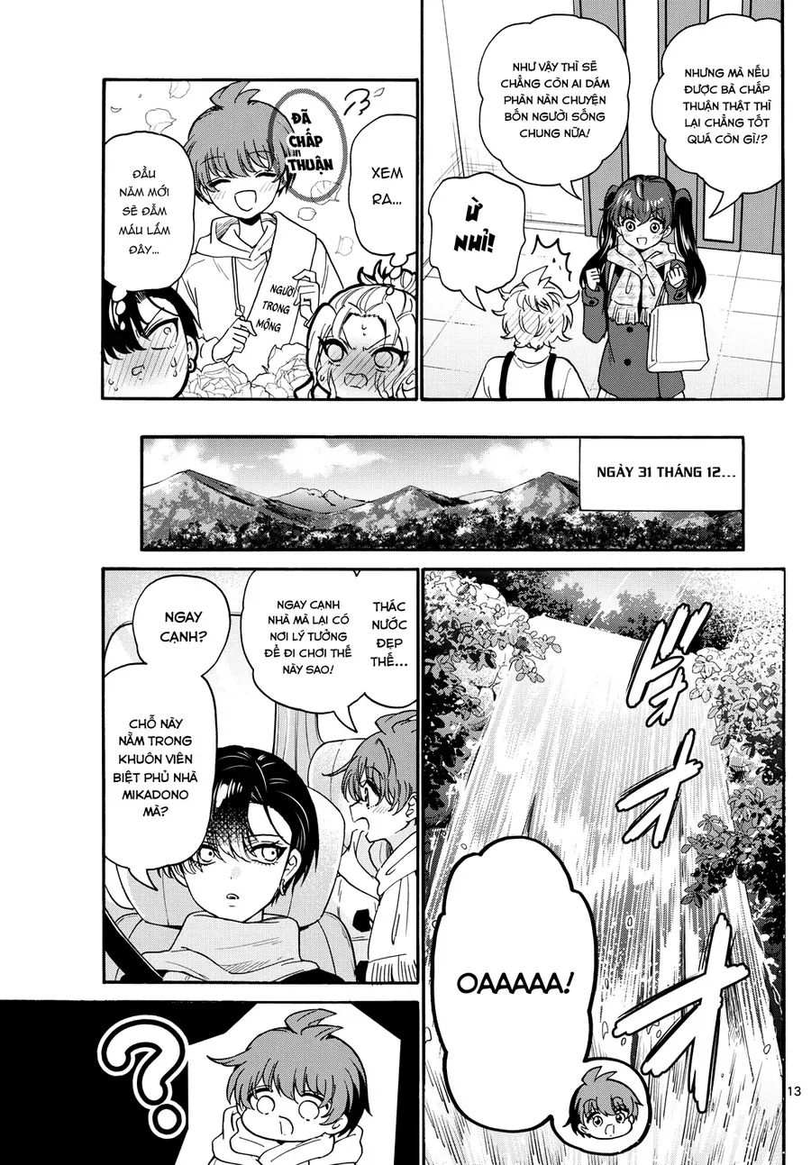 Ba Chị Em Nhà Mikadono Dễ Đối Phó Thật Đấy Chapter 185 - 14