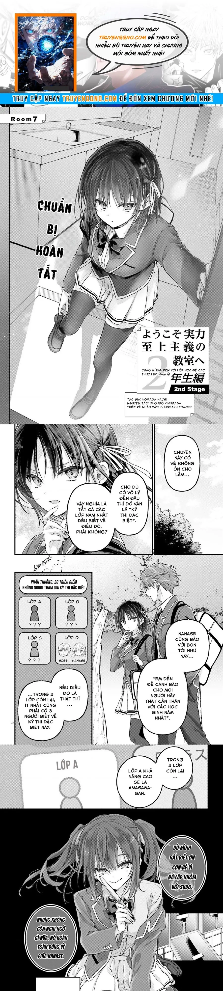 Chào Mừng Đến Với Lớp Học Đề Cao Thực Lực Năm 2 Chapter 25 - 1