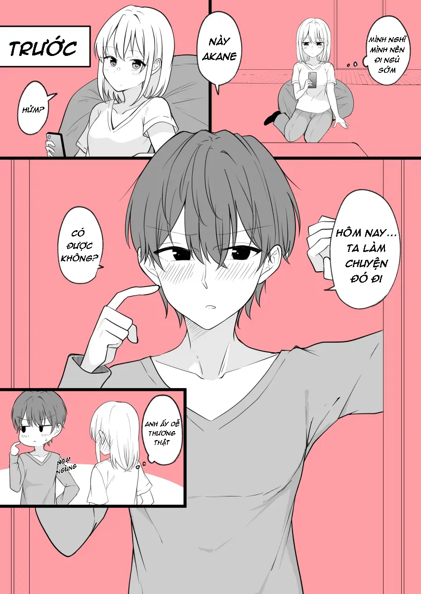 Cuộc Sống Thường Ngày Của Một Cặp Đôi Mà Người Bạn Trai Bị Biến Thành Con Gái Chapter 33 - 2