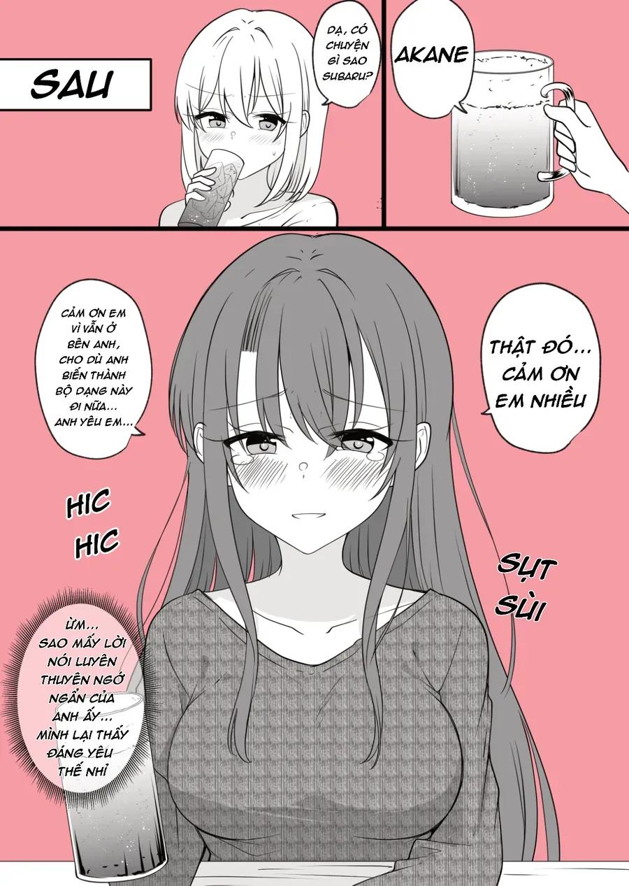 Cuộc Sống Thường Ngày Của Một Cặp Đôi Mà Người Bạn Trai Bị Biến Thành Con Gái Chapter 36 - 4