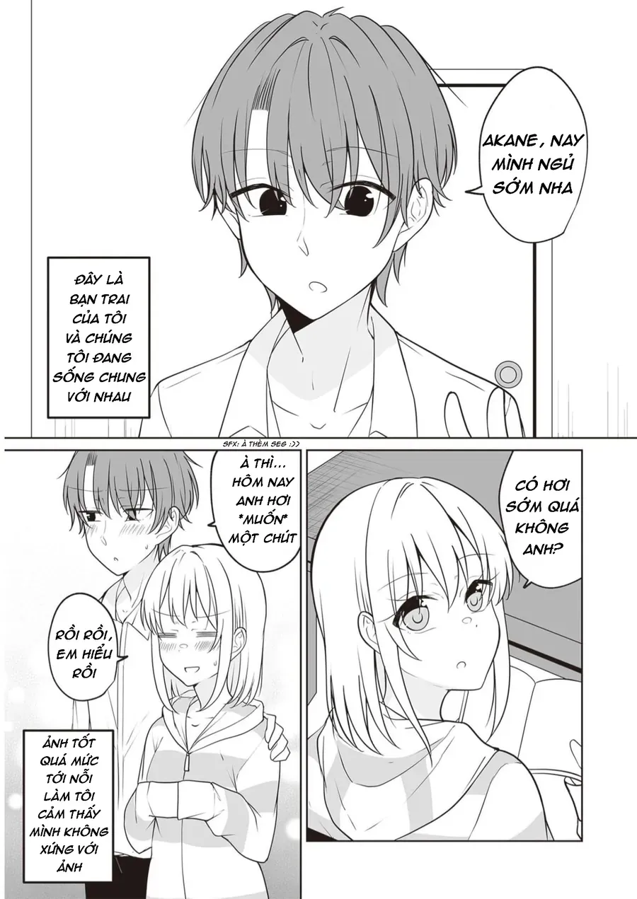 Cuộc Sống Thường Ngày Của Một Cặp Đôi Mà Người Bạn Trai Bị Biến Thành Con Gái Chapter 52.1 - 3