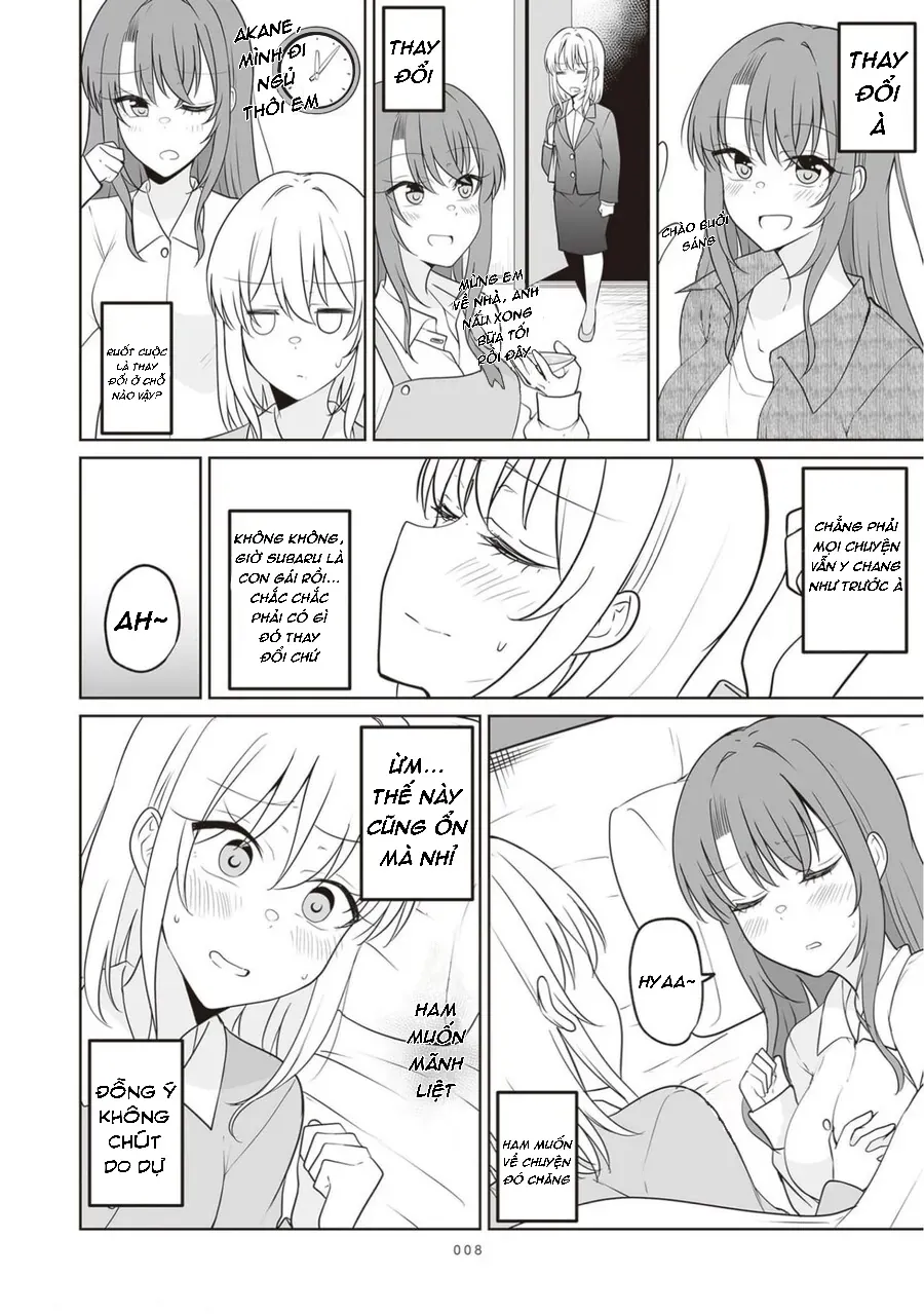 Cuộc Sống Thường Ngày Của Một Cặp Đôi Mà Người Bạn Trai Bị Biến Thành Con Gái Chapter 52.1 - 6