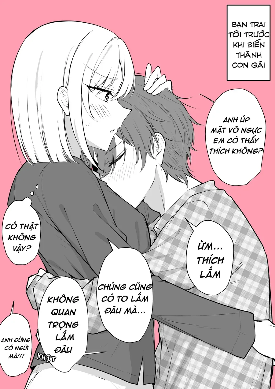Cuộc Sống Thường Ngày Của Một Cặp Đôi Mà Người Bạn Trai Bị Biến Thành Con Gái Chapter 56 - 3