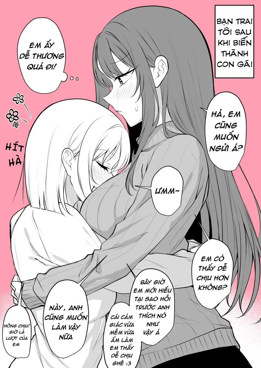 Cuộc Sống Thường Ngày Của Một Cặp Đôi Mà Người Bạn Trai Bị Biến Thành Con Gái Chapter 56 - 4