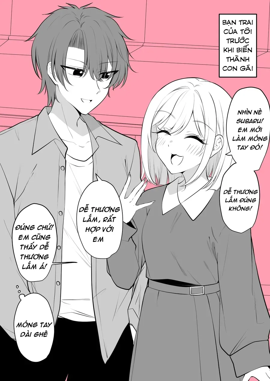 Cuộc Sống Thường Ngày Của Một Cặp Đôi Mà Người Bạn Trai Bị Biến Thành Con Gái Chapter 57 - 3