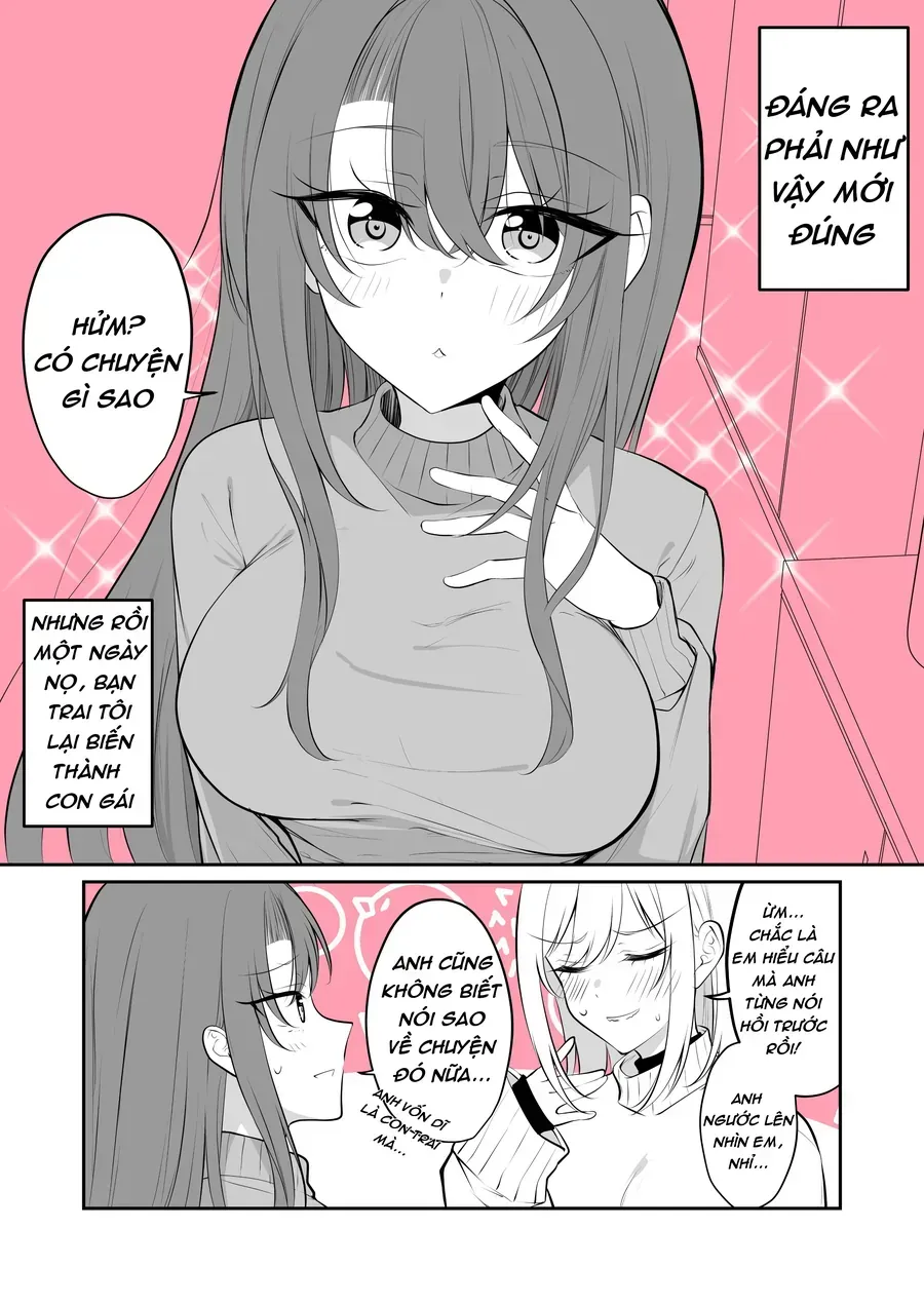 Cuộc Sống Thường Ngày Của Một Cặp Đôi Mà Người Bạn Trai Bị Biến Thành Con Gái Chapter 59 - 4