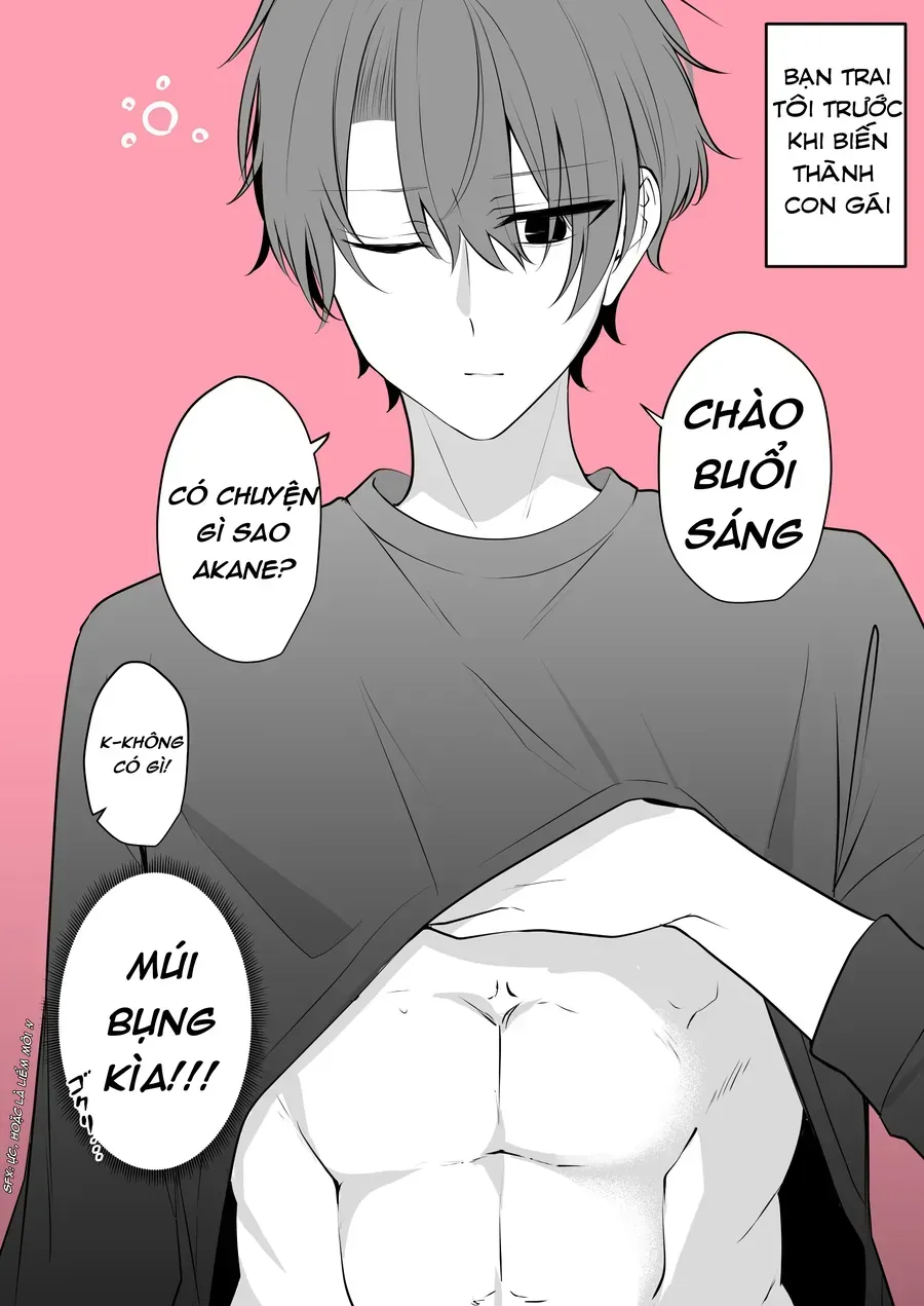 Cuộc Sống Thường Ngày Của Một Cặp Đôi Mà Người Bạn Trai Bị Biến Thành Con Gái Chapter 62 - 3