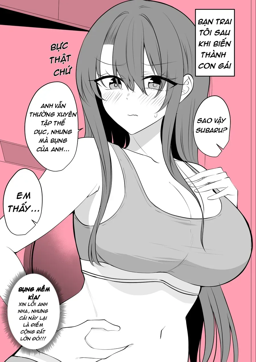 Cuộc Sống Thường Ngày Của Một Cặp Đôi Mà Người Bạn Trai Bị Biến Thành Con Gái Chapter 62 - 4