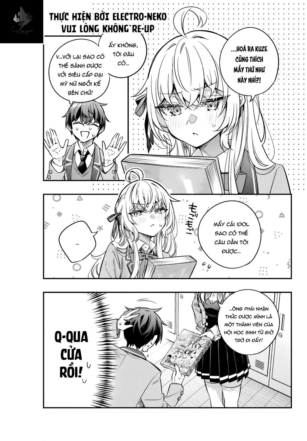 Arya-san bàn bên thi thoảng lại thả thính tôi bằng tiếng Nga Chapter 45.1 - 14