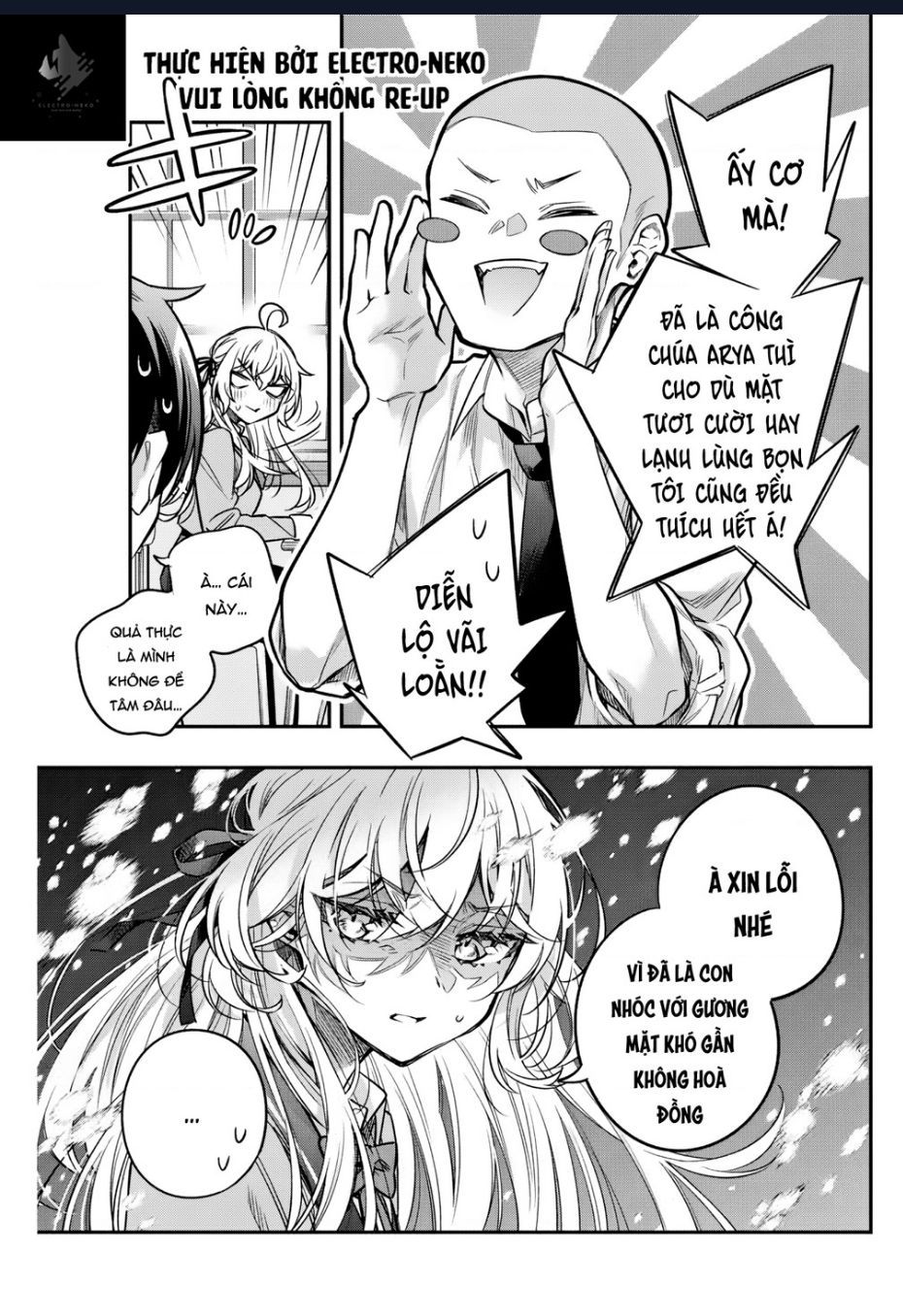 Arya-san bàn bên thi thoảng lại thả thính tôi bằng tiếng Nga Chapter 46.1 - 17