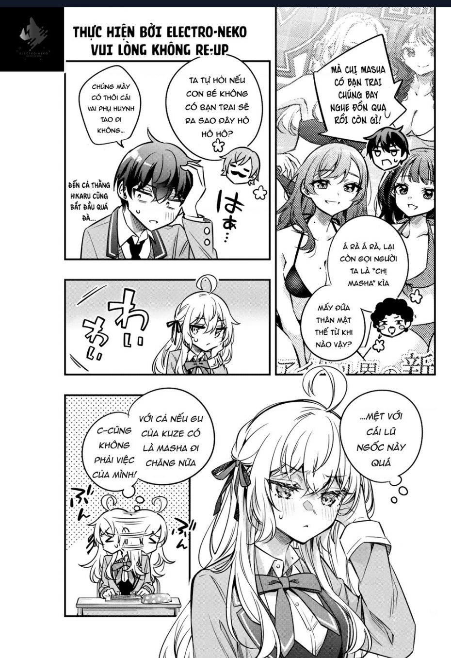 Arya-san bàn bên thi thoảng lại thả thính tôi bằng tiếng Nga Chapter 46.1 - 10