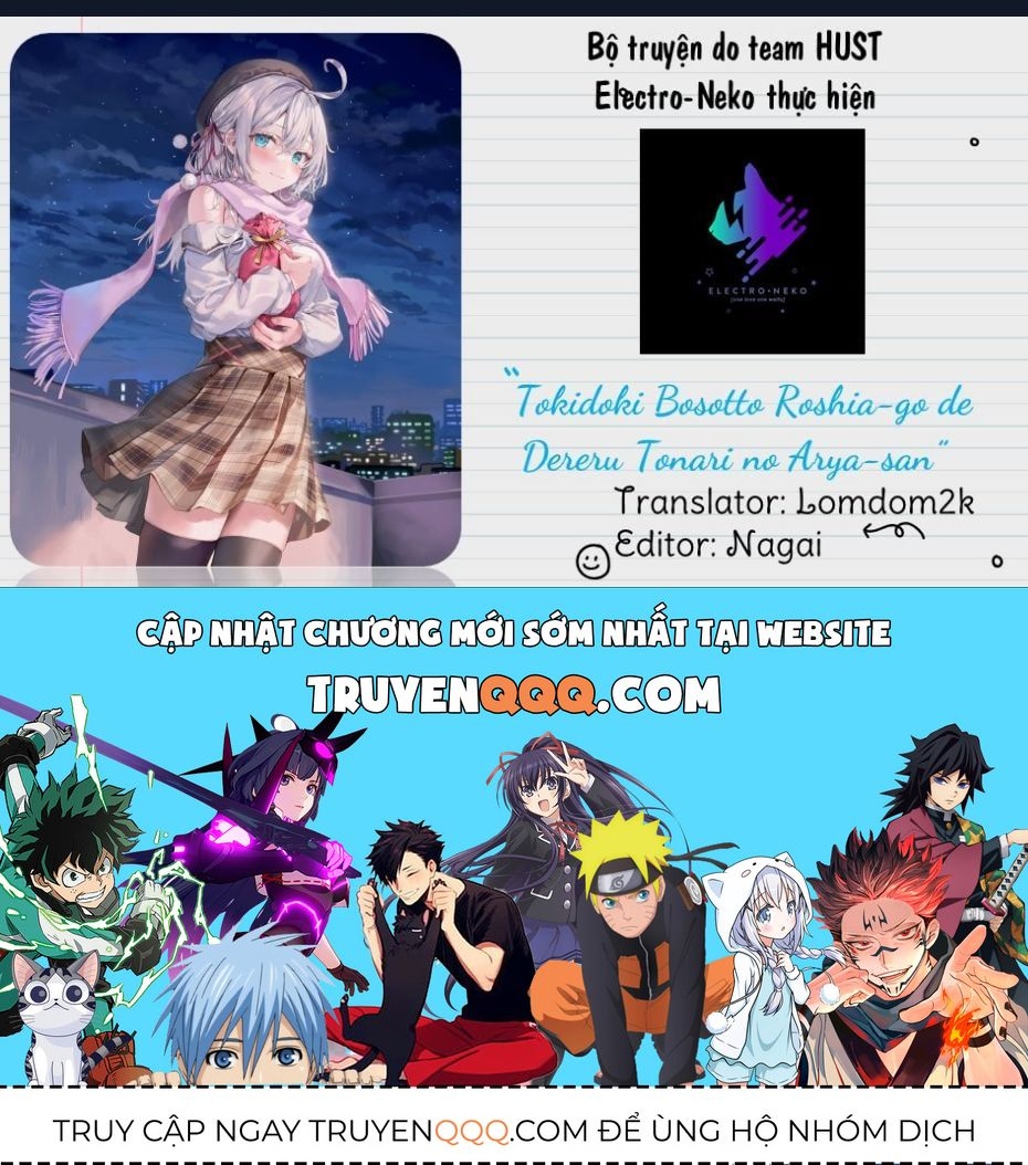 Arya-san bàn bên thi thoảng lại thả thính tôi bằng tiếng Nga Chapter 48.1 - 15