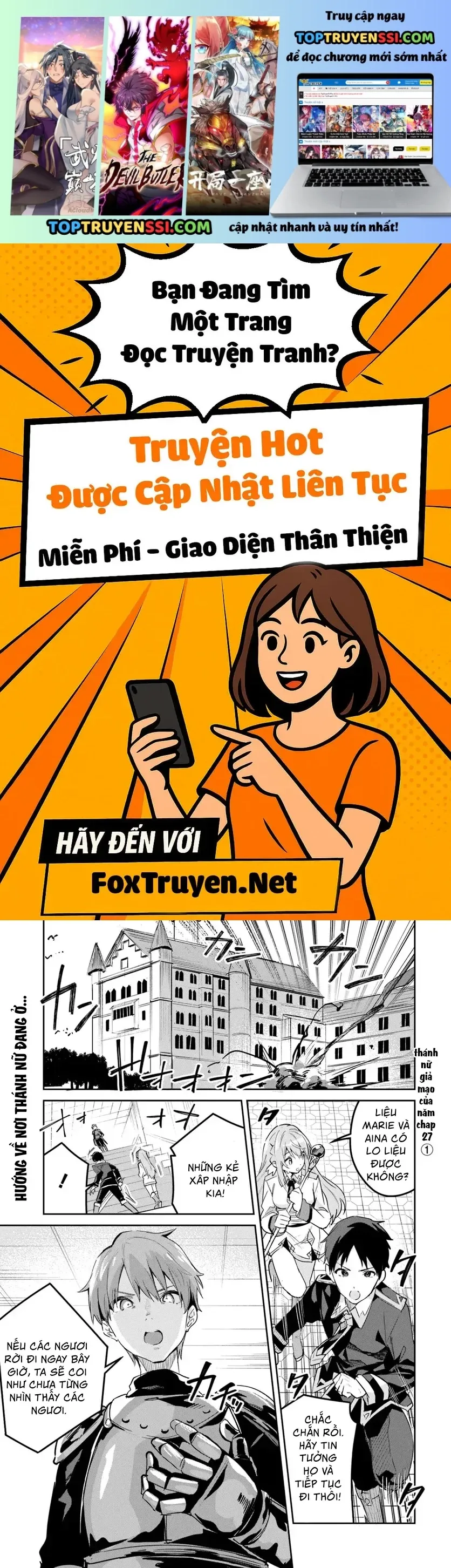 Thánh Nữ Giả Mạo Của Năm Chapter 27.1 - 2