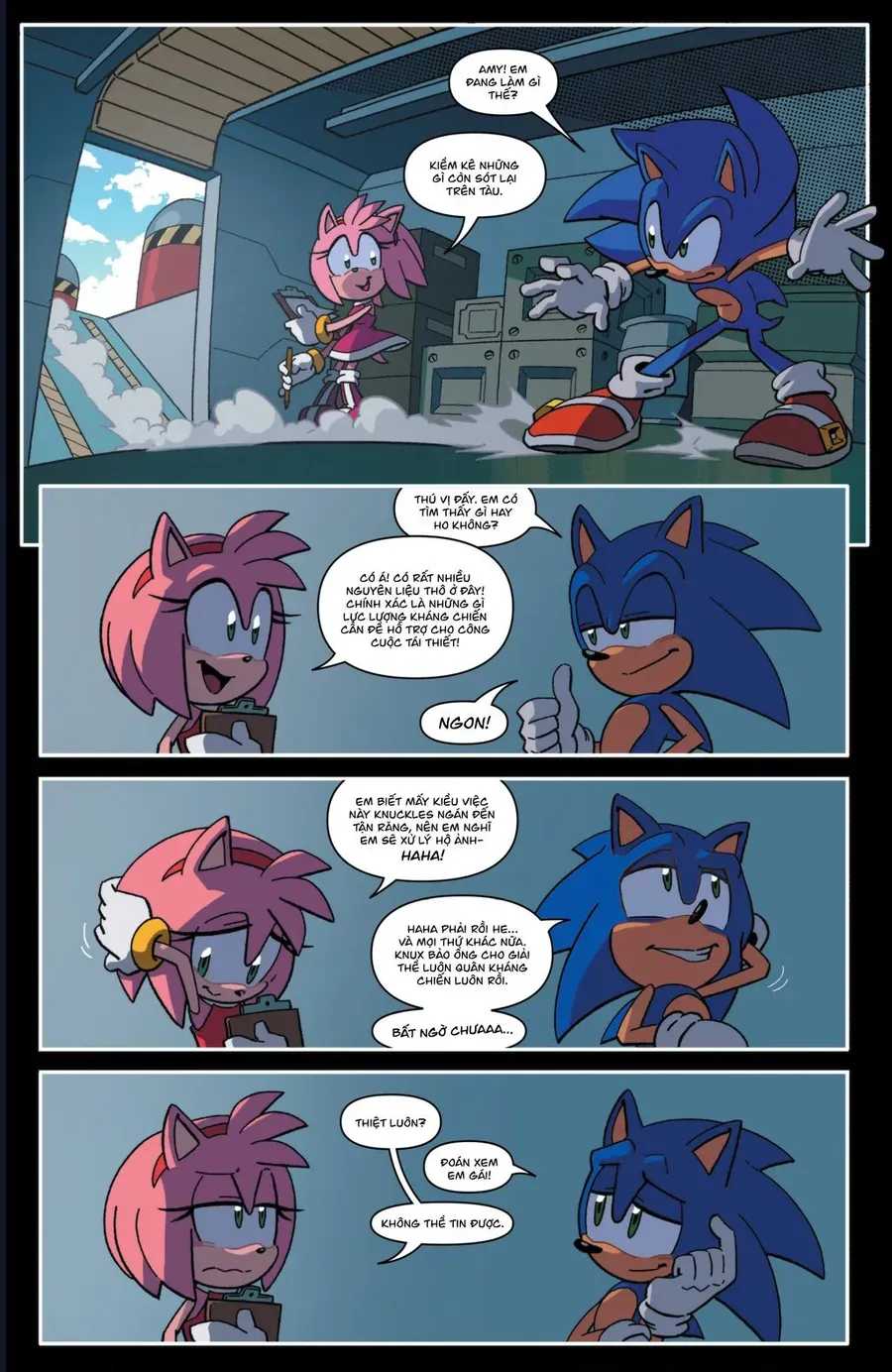 Sonic The Hedgehog Chapter 12 - 16