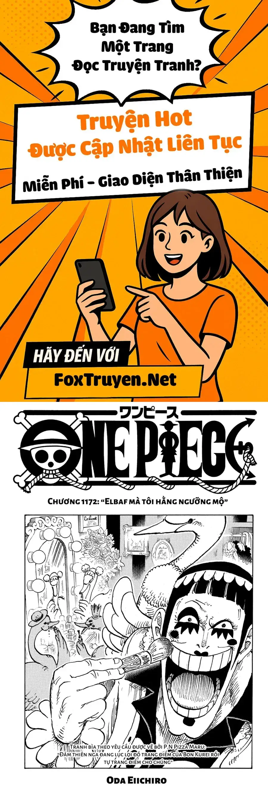 One Piece Chapter 1172 - 1
