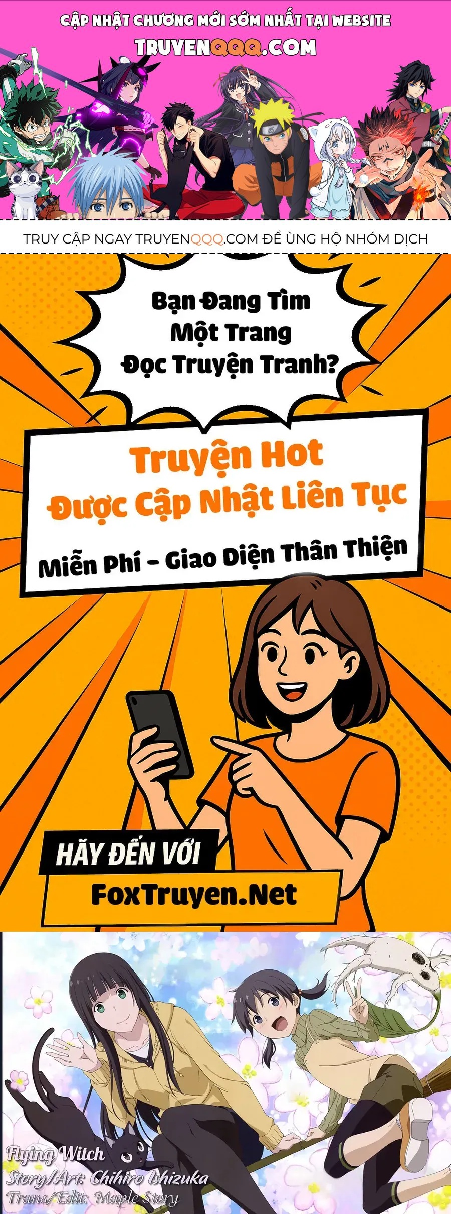 Flying Witch Chapter 86 - 1