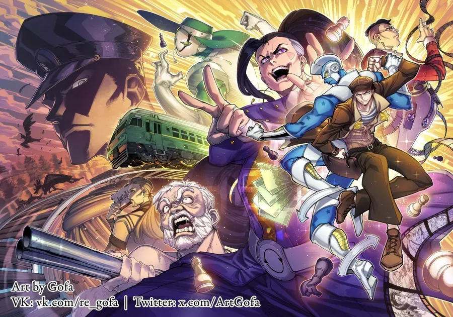 Jojo's Bizarre Adventure: Moscow Calling Chapter 17 - 19