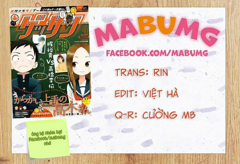 Nhất Quỷ Nhì Ma, Thứ Ba Takagi Chapter 82 - 18